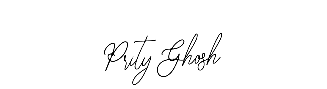 How to make Prity Ghosh signature? Bearetta-2O07w is a professional autograph style. Create handwritten signature for Prity Ghosh name. Prity Ghosh signature style 12 images and pictures png