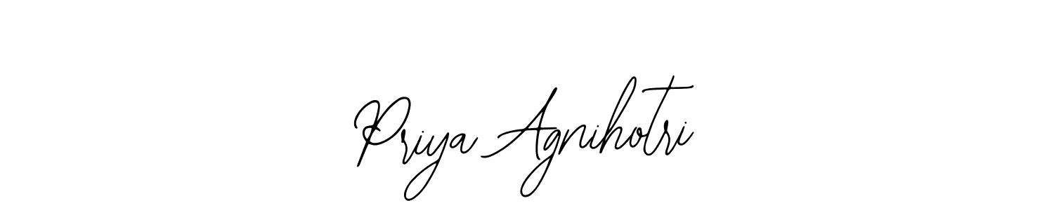 Also we have Priya Agnihotri name is the best signature style. Create professional handwritten signature collection using Bearetta-2O07w autograph style. Priya Agnihotri signature style 12 images and pictures png