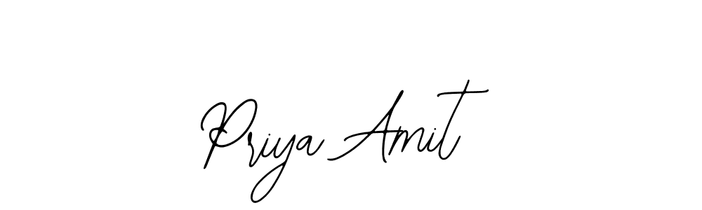 Similarly Bearetta-2O07w is the best handwritten signature design. Signature creator online .You can use it as an online autograph creator for name Priya Amit. Priya Amit signature style 12 images and pictures png