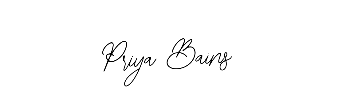 Also You can easily find your signature by using the search form. We will create Priya Bains name handwritten signature images for you free of cost using Bearetta-2O07w sign style. Priya Bains signature style 12 images and pictures png