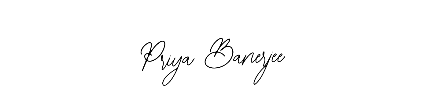 How to make Priya Banerjee signature? Bearetta-2O07w is a professional autograph style. Create handwritten signature for Priya Banerjee name. Priya Banerjee signature style 12 images and pictures png