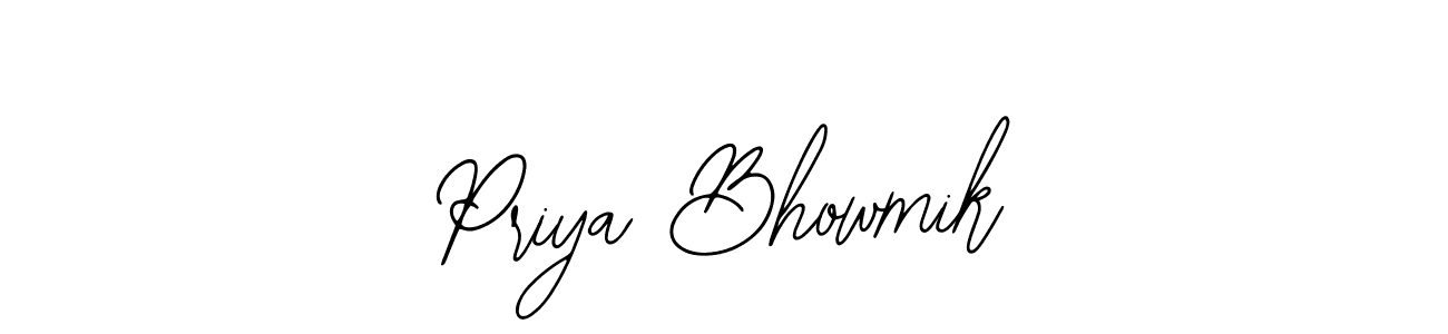 Similarly Bearetta-2O07w is the best handwritten signature design. Signature creator online .You can use it as an online autograph creator for name Priya Bhowmik. Priya Bhowmik signature style 12 images and pictures png