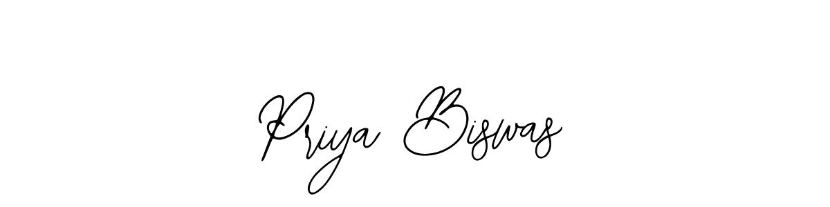 How to make Priya Biswas signature? Bearetta-2O07w is a professional autograph style. Create handwritten signature for Priya Biswas name. Priya Biswas signature style 12 images and pictures png