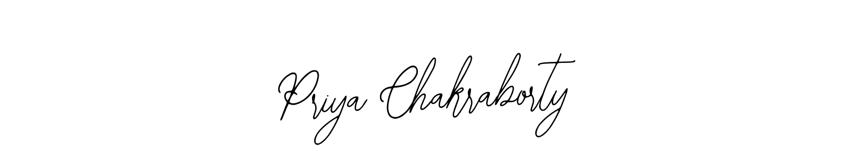 Priya Chakraborty stylish signature style. Best Handwritten Sign (Bearetta-2O07w) for my name. Handwritten Signature Collection Ideas for my name Priya Chakraborty. Priya Chakraborty signature style 12 images and pictures png