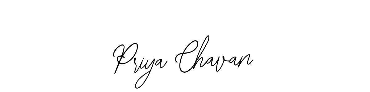 Use a signature maker to create a handwritten signature online. With this signature software, you can design (Bearetta-2O07w) your own signature for name Priya Chavan. Priya Chavan signature style 12 images and pictures png