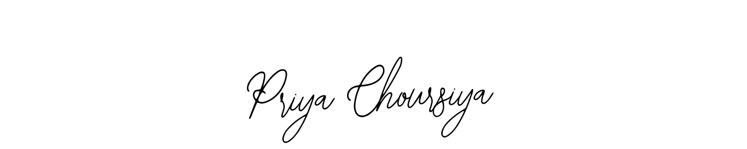 Also we have Priya Choursiya name is the best signature style. Create professional handwritten signature collection using Bearetta-2O07w autograph style. Priya Choursiya signature style 12 images and pictures png