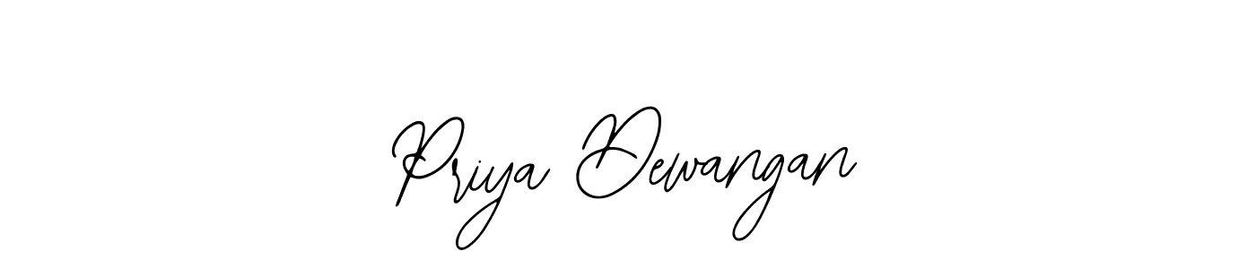 Make a beautiful signature design for name Priya Dewangan. With this signature (Bearetta-2O07w) style, you can create a handwritten signature for free. Priya Dewangan signature style 12 images and pictures png