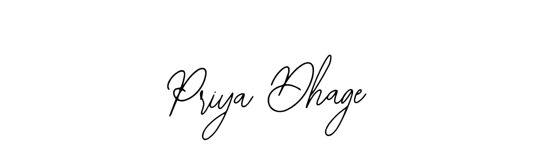 You can use this online signature creator to create a handwritten signature for the name Priya Dhage. This is the best online autograph maker. Priya Dhage signature style 12 images and pictures png