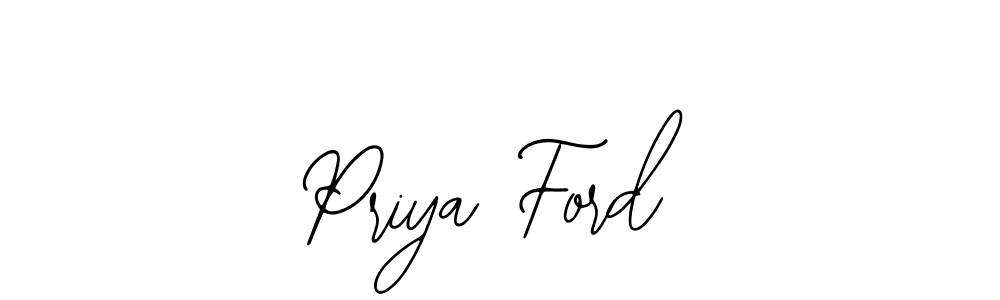 It looks lik you need a new signature style for name Priya Ford. Design unique handwritten (Bearetta-2O07w) signature with our free signature maker in just a few clicks. Priya Ford signature style 12 images and pictures png