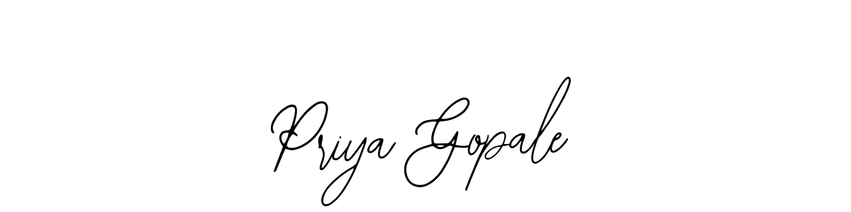 Make a beautiful signature design for name Priya Gopale. Use this online signature maker to create a handwritten signature for free. Priya Gopale signature style 12 images and pictures png