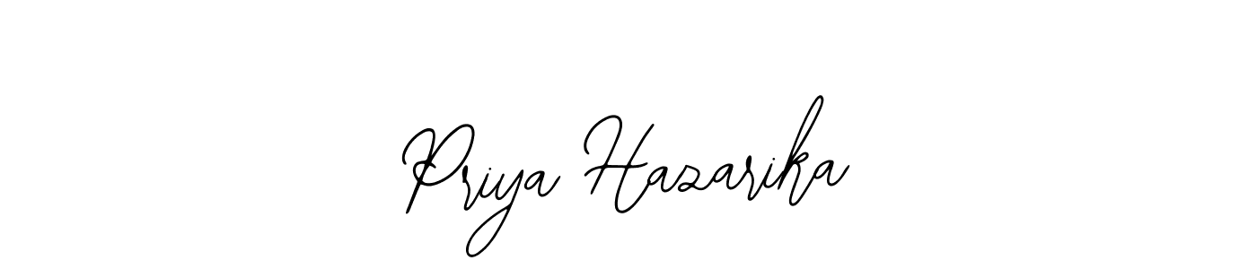 Also You can easily find your signature by using the search form. We will create Priya Hazarika name handwritten signature images for you free of cost using Bearetta-2O07w sign style. Priya Hazarika signature style 12 images and pictures png