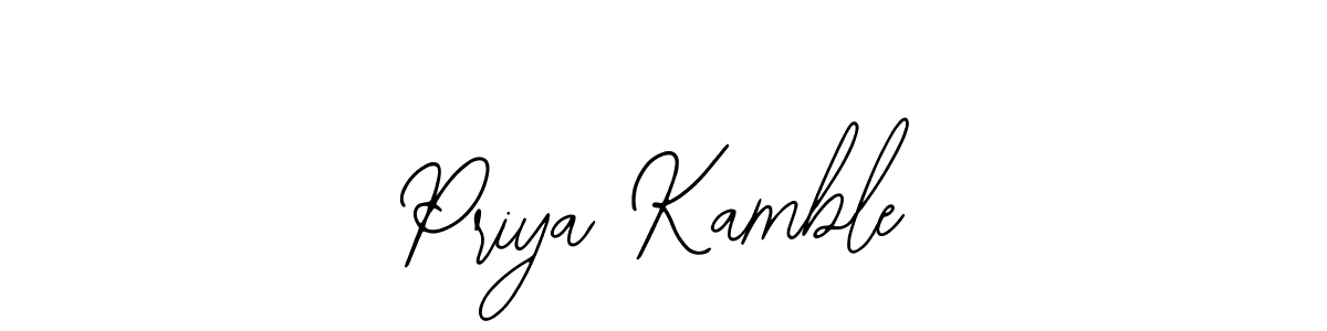 Priya Kamble stylish signature style. Best Handwritten Sign (Bearetta-2O07w) for my name. Handwritten Signature Collection Ideas for my name Priya Kamble. Priya Kamble signature style 12 images and pictures png