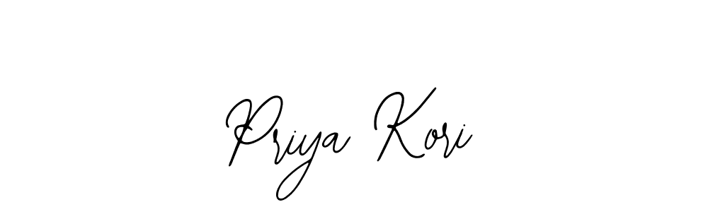 if you are searching for the best signature style for your name Priya Kori. so please give up your signature search. here we have designed multiple signature styles  using Bearetta-2O07w. Priya Kori signature style 12 images and pictures png