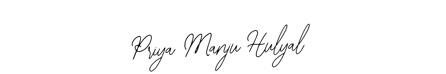 It looks lik you need a new signature style for name Priya Manju Hulyal. Design unique handwritten (Bearetta-2O07w) signature with our free signature maker in just a few clicks. Priya Manju Hulyal signature style 12 images and pictures png