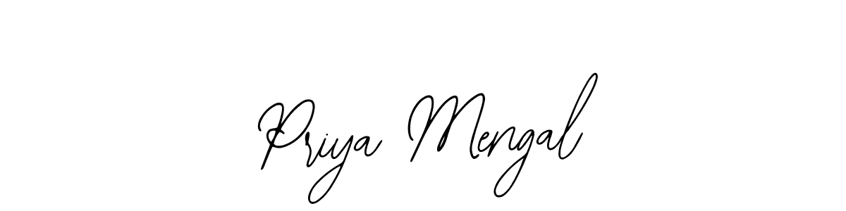 This is the best signature style for the Priya Mengal name. Also you like these signature font (Bearetta-2O07w). Mix name signature. Priya Mengal signature style 12 images and pictures png