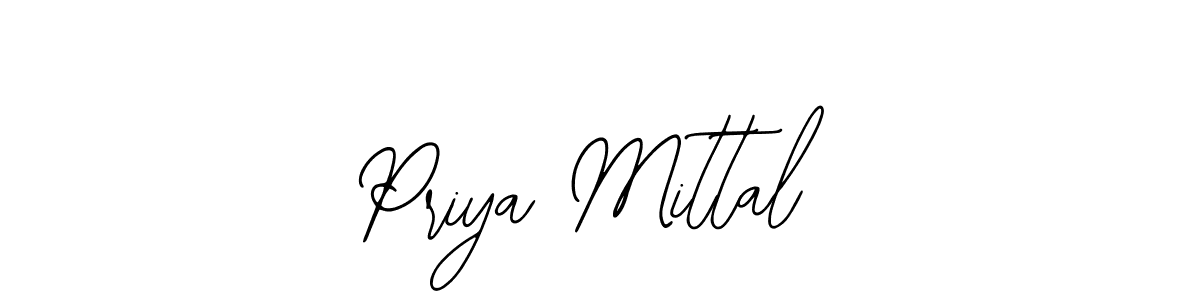 It looks lik you need a new signature style for name Priya Mittal. Design unique handwritten (Bearetta-2O07w) signature with our free signature maker in just a few clicks. Priya Mittal signature style 12 images and pictures png