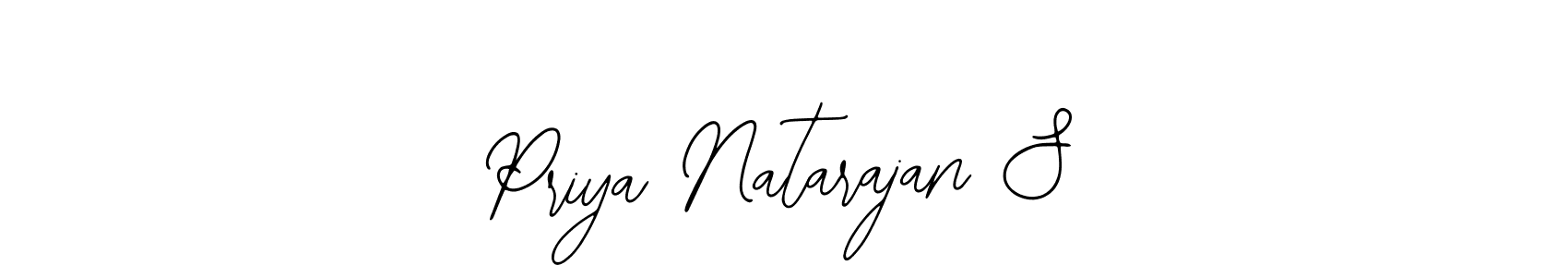 Priya Natarajan S stylish signature style. Best Handwritten Sign (Bearetta-2O07w) for my name. Handwritten Signature Collection Ideas for my name Priya Natarajan S. Priya Natarajan S signature style 12 images and pictures png