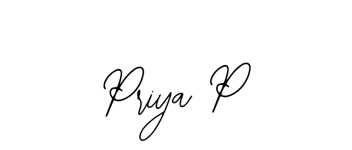 Similarly Bearetta-2O07w is the best handwritten signature design. Signature creator online .You can use it as an online autograph creator for name Priya P. Priya P signature style 12 images and pictures png