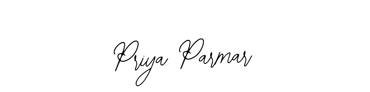 Create a beautiful signature design for name Priya Parmar. With this signature (Bearetta-2O07w) fonts, you can make a handwritten signature for free. Priya Parmar signature style 12 images and pictures png