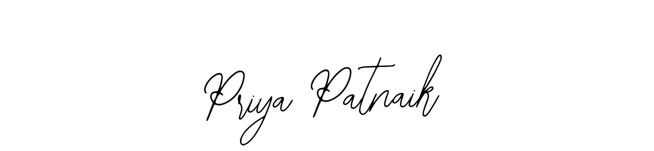 Also You can easily find your signature by using the search form. We will create Priya Patnaik name handwritten signature images for you free of cost using Bearetta-2O07w sign style. Priya Patnaik signature style 12 images and pictures png