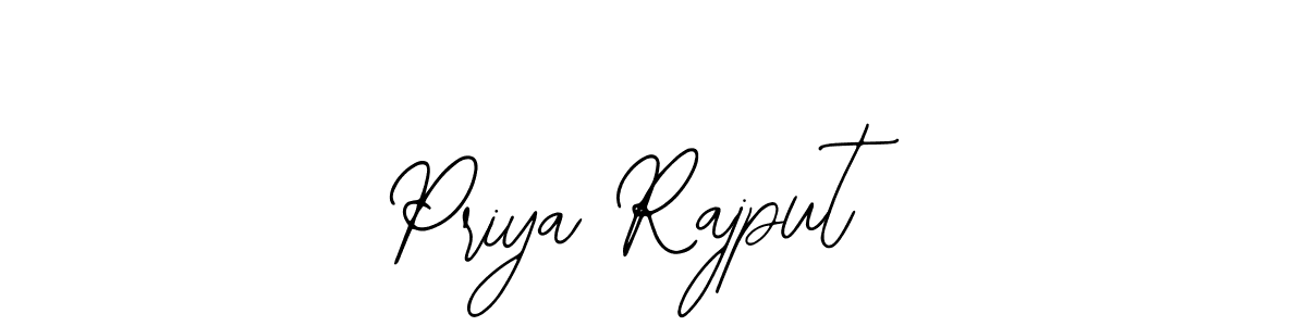 How to make Priya Rajput signature? Bearetta-2O07w is a professional autograph style. Create handwritten signature for Priya Rajput name. Priya Rajput signature style 12 images and pictures png