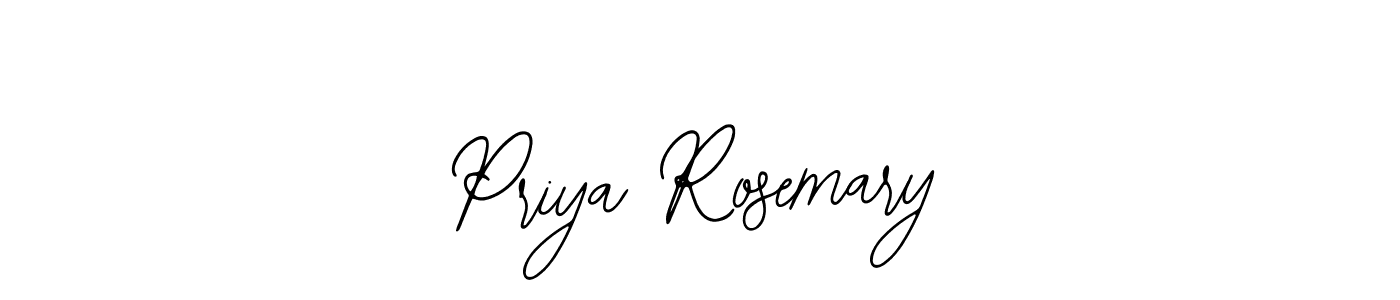 Design your own signature with our free online signature maker. With this signature software, you can create a handwritten (Bearetta-2O07w) signature for name Priya Rosemary. Priya Rosemary signature style 12 images and pictures png