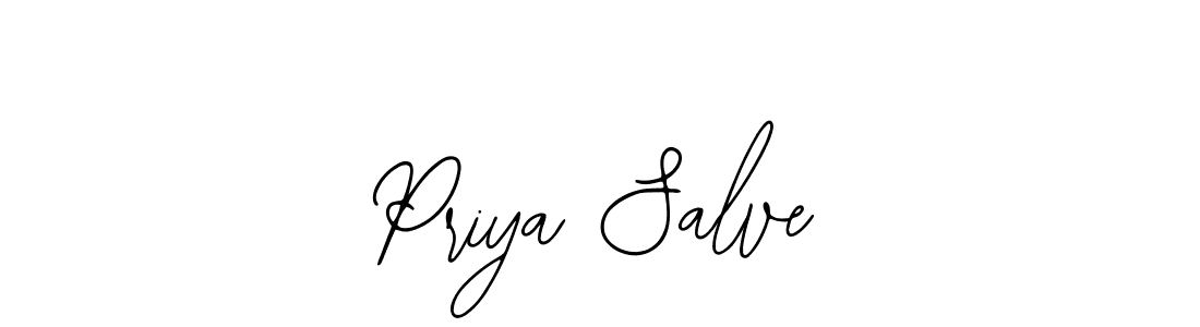 Also You can easily find your signature by using the search form. We will create Priya Salve name handwritten signature images for you free of cost using Bearetta-2O07w sign style. Priya Salve signature style 12 images and pictures png