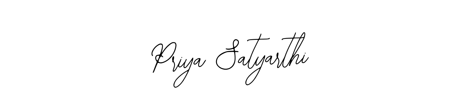 Bearetta-2O07w is a professional signature style that is perfect for those who want to add a touch of class to their signature. It is also a great choice for those who want to make their signature more unique. Get Priya Satyarthi name to fancy signature for free. Priya Satyarthi signature style 12 images and pictures png