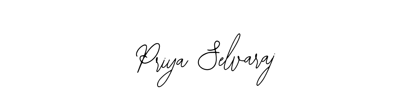 How to make Priya Selvaraj signature? Bearetta-2O07w is a professional autograph style. Create handwritten signature for Priya Selvaraj name. Priya Selvaraj signature style 12 images and pictures png