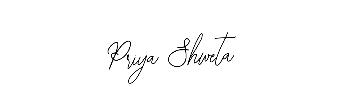 Priya Shweta stylish signature style. Best Handwritten Sign (Bearetta-2O07w) for my name. Handwritten Signature Collection Ideas for my name Priya Shweta. Priya Shweta signature style 12 images and pictures png