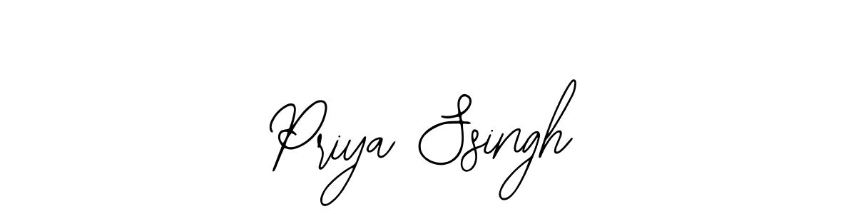 Create a beautiful signature design for name Priya Ssingh. With this signature (Bearetta-2O07w) fonts, you can make a handwritten signature for free. Priya Ssingh signature style 12 images and pictures png