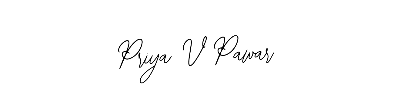 How to Draw Priya V Pawar signature style? Bearetta-2O07w is a latest design signature styles for name Priya V Pawar. Priya V Pawar signature style 12 images and pictures png