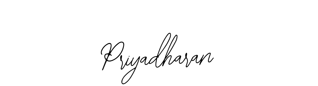 Also we have Priyadharan name is the best signature style. Create professional handwritten signature collection using Bearetta-2O07w autograph style. Priyadharan signature style 12 images and pictures png