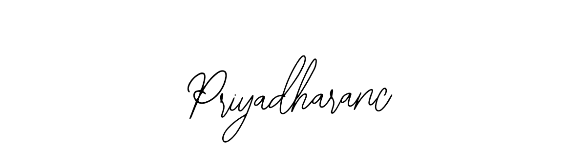 Make a beautiful signature design for name Priyadharanc. With this signature (Bearetta-2O07w) style, you can create a handwritten signature for free. Priyadharanc signature style 12 images and pictures png