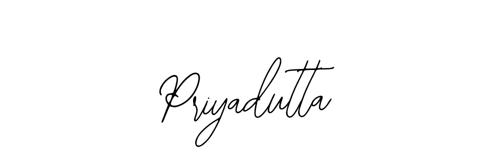 The best way (Bearetta-2O07w) to make a short signature is to pick only two or three words in your name. The name Priyadutta include a total of six letters. For converting this name. Priyadutta signature style 12 images and pictures png