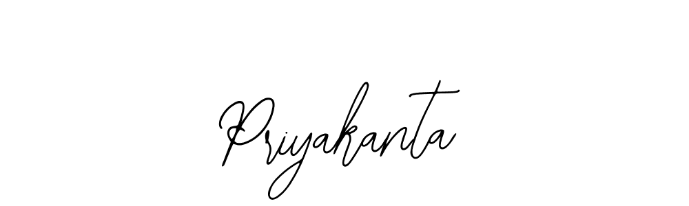 How to make Priyakanta signature? Bearetta-2O07w is a professional autograph style. Create handwritten signature for Priyakanta name. Priyakanta signature style 12 images and pictures png