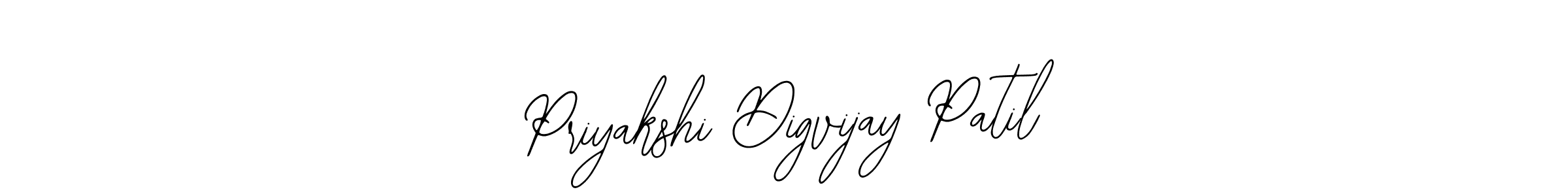 You should practise on your own different ways (Bearetta-2O07w) to write your name (Priyakshi Digvijay Patil) in signature. don't let someone else do it for you. Priyakshi Digvijay Patil signature style 12 images and pictures png