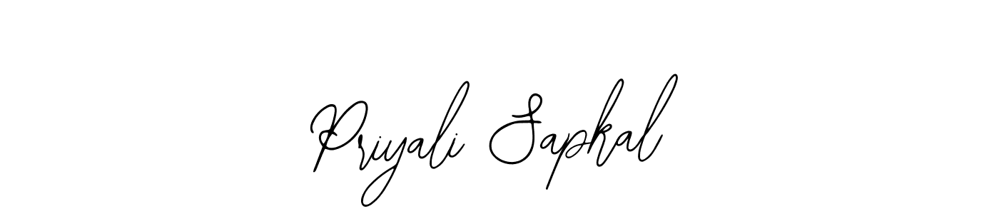 Use a signature maker to create a handwritten signature online. With this signature software, you can design (Bearetta-2O07w) your own signature for name Priyali Sapkal. Priyali Sapkal signature style 12 images and pictures png