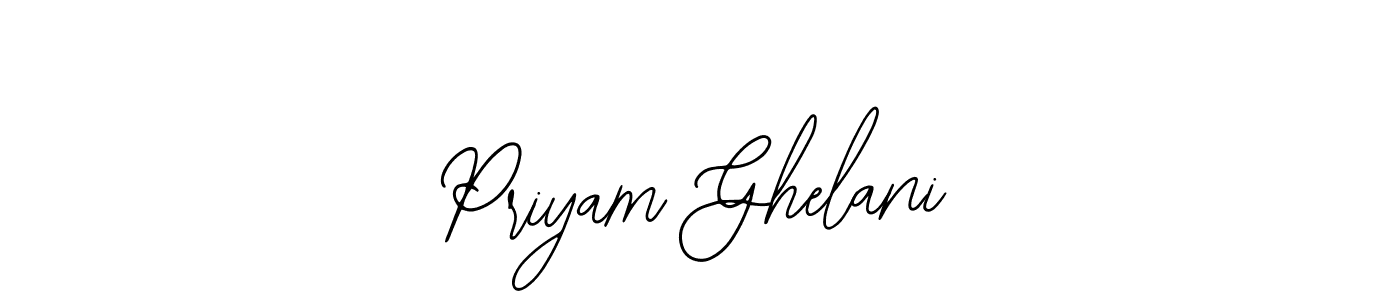 Best and Professional Signature Style for Priyam Ghelani. Bearetta-2O07w Best Signature Style Collection. Priyam Ghelani signature style 12 images and pictures png