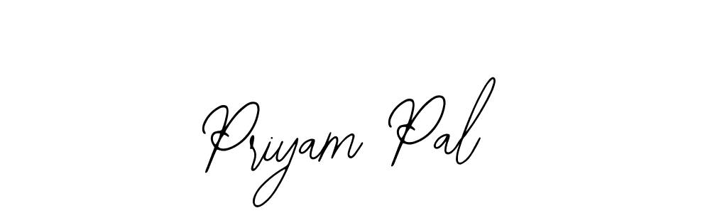 It looks lik you need a new signature style for name Priyam Pal. Design unique handwritten (Bearetta-2O07w) signature with our free signature maker in just a few clicks. Priyam Pal signature style 12 images and pictures png