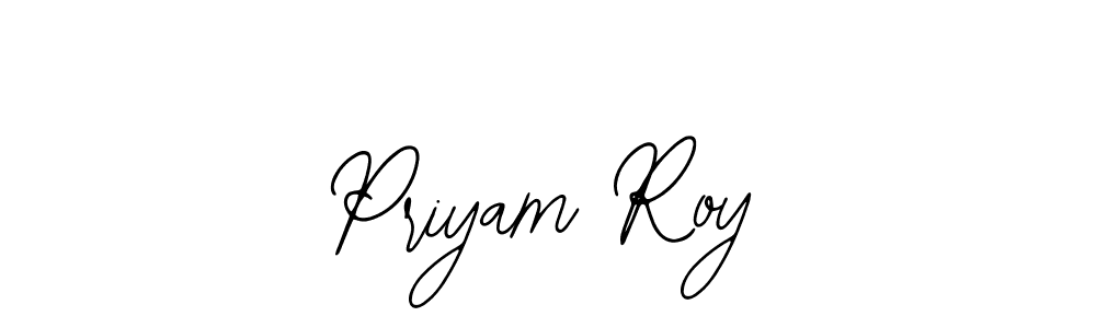 Also You can easily find your signature by using the search form. We will create Priyam Roy name handwritten signature images for you free of cost using Bearetta-2O07w sign style. Priyam Roy signature style 12 images and pictures png