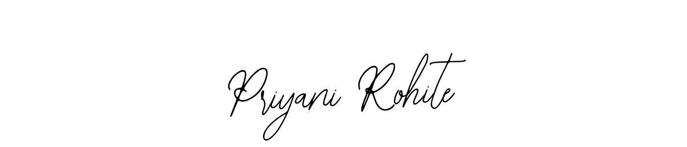 Create a beautiful signature design for name Priyani Rohite. With this signature (Bearetta-2O07w) fonts, you can make a handwritten signature for free. Priyani Rohite signature style 12 images and pictures png