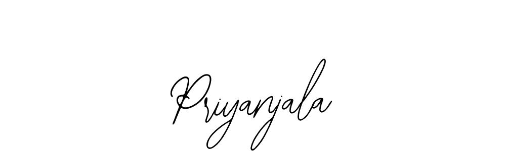 Create a beautiful signature design for name Priyanjala. With this signature (Bearetta-2O07w) fonts, you can make a handwritten signature for free. Priyanjala signature style 12 images and pictures png