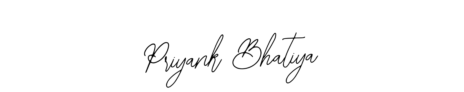 Best and Professional Signature Style for Priyank Bhatiya. Bearetta-2O07w Best Signature Style Collection. Priyank Bhatiya signature style 12 images and pictures png