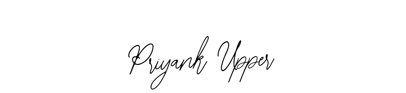 The best way (Bearetta-2O07w) to make a short signature is to pick only two or three words in your name. The name Priyank Upper include a total of six letters. For converting this name. Priyank Upper signature style 12 images and pictures png