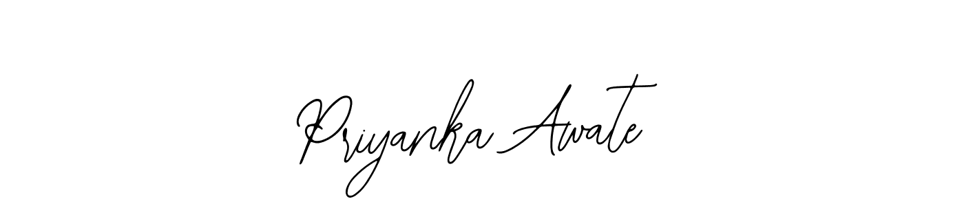 Similarly Bearetta-2O07w is the best handwritten signature design. Signature creator online .You can use it as an online autograph creator for name Priyanka Awate. Priyanka Awate signature style 12 images and pictures png