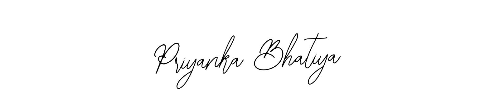 if you are searching for the best signature style for your name Priyanka Bhatiya. so please give up your signature search. here we have designed multiple signature styles  using Bearetta-2O07w. Priyanka Bhatiya signature style 12 images and pictures png