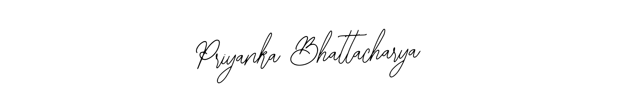Similarly Bearetta-2O07w is the best handwritten signature design. Signature creator online .You can use it as an online autograph creator for name Priyanka Bhattacharya. Priyanka Bhattacharya signature style 12 images and pictures png