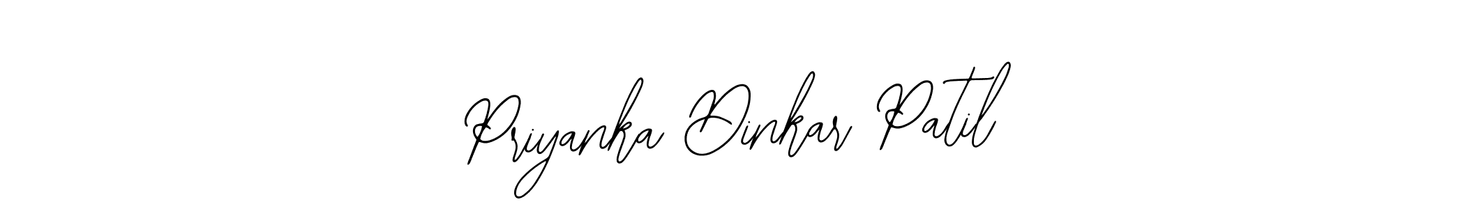 if you are searching for the best signature style for your name Priyanka Dinkar Patil. so please give up your signature search. here we have designed multiple signature styles  using Bearetta-2O07w. Priyanka Dinkar Patil signature style 12 images and pictures png