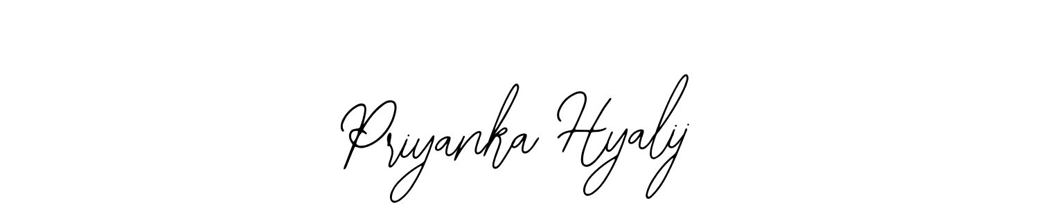 Best and Professional Signature Style for Priyanka Hyalij. Bearetta-2O07w Best Signature Style Collection. Priyanka Hyalij signature style 12 images and pictures png